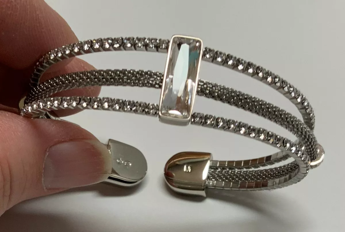 Swarovski on sale triple bracelet