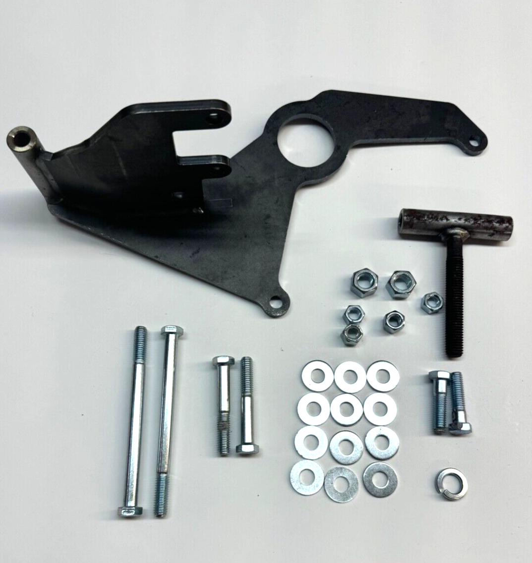 SBC Small Block Chevy A/C Air Compressor Bracket Driver Side Long Water ...