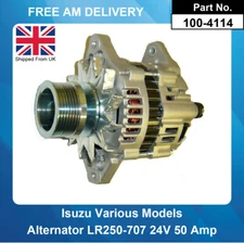 Alternator For Isuzu LR250-707 8980298872 8980750260 24V 50 Amp