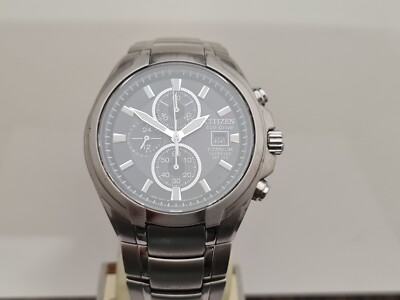 Chronograph Citizen Titanium Wr100 Eco Drive Citizen Eco-Drive