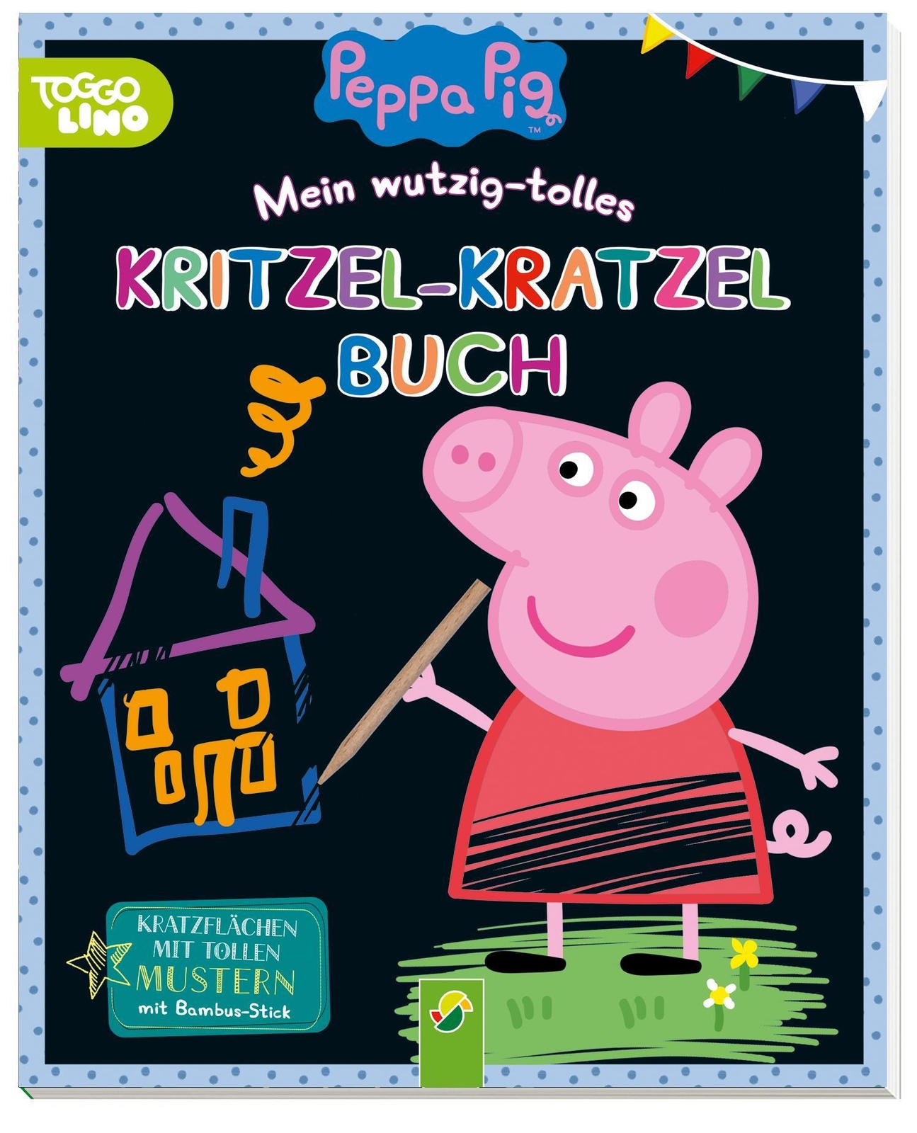Peppa Pig Mein Wutzig-tolles Kritzel-kratzel-buch | Schwager &
