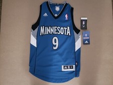 Minnesota Timberwolves Ricky Rubio Adidas Youth Small Swingman Jersey NEW
