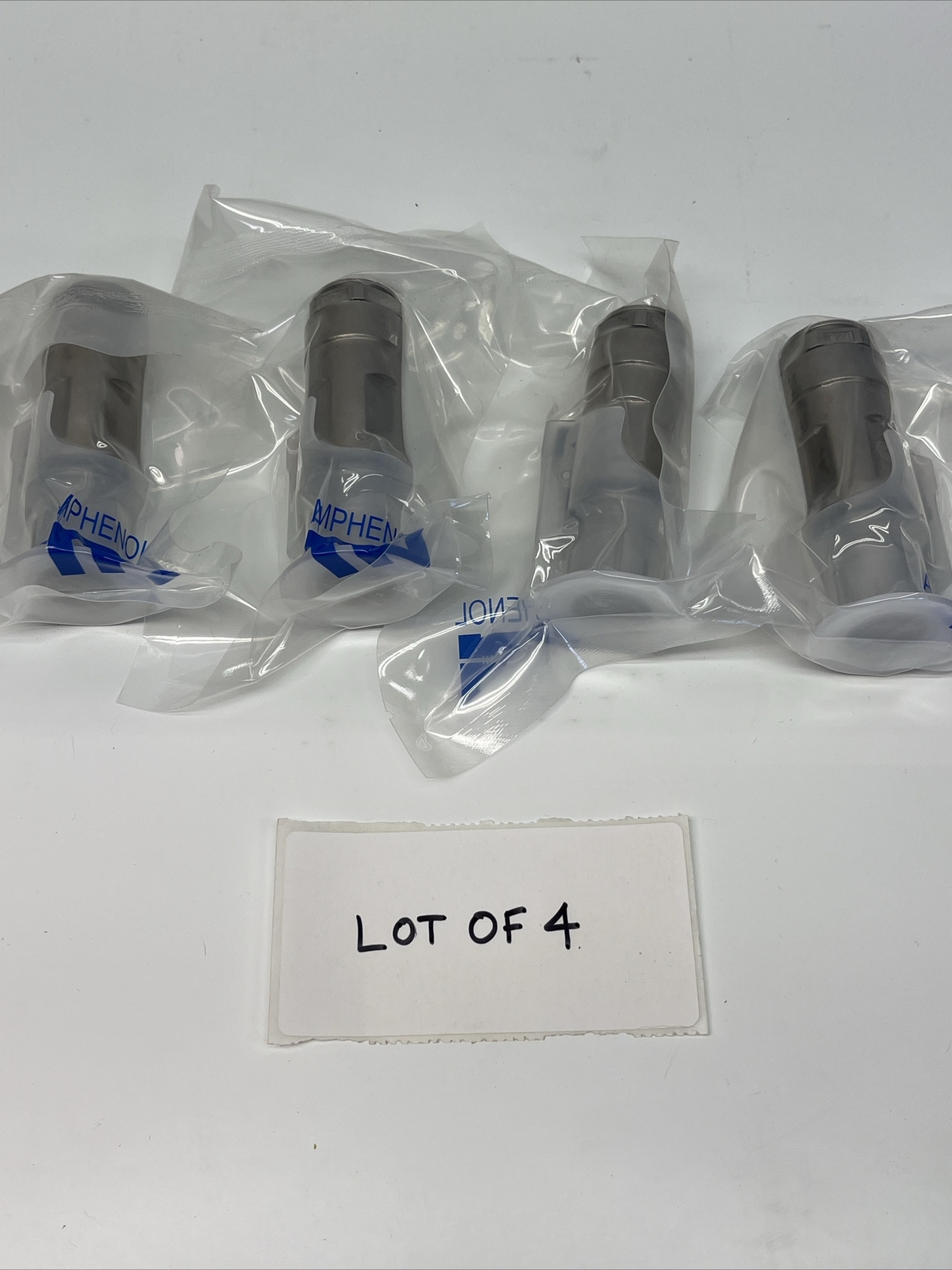 Mmr 301 (4-pk NEW) AMPHENOL Connector PL18X-301-50-5, Lot of 4, New * | eBay