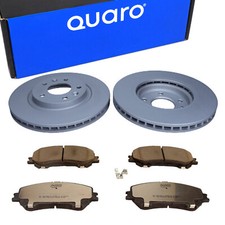 Dischi freno Quaro + pastiglie freno anteriori in ceramica per Nissan Qasqai Renault Kadjar