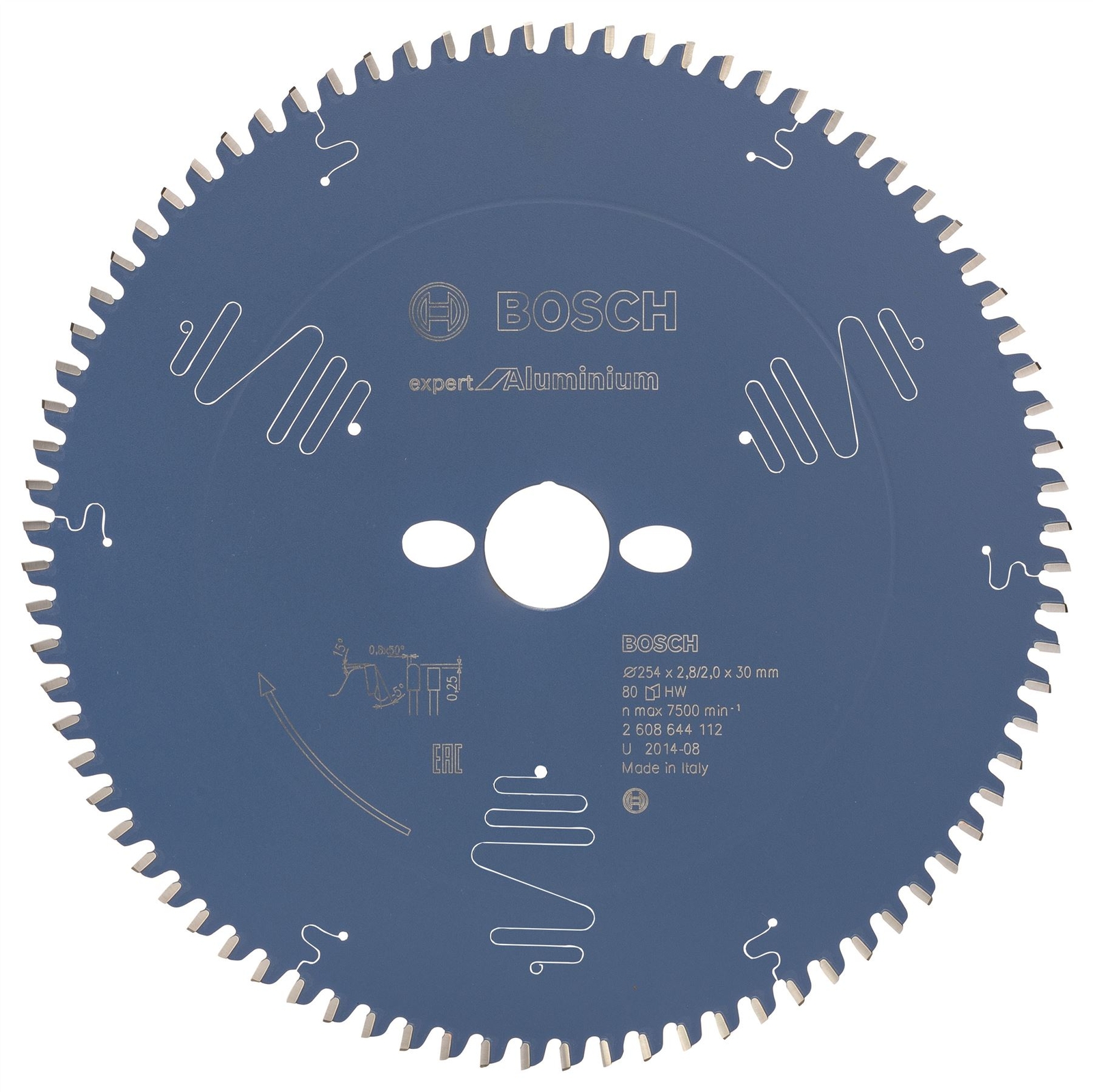 Bosch Circular saw blade Expert Aluminium 254x30x2,8 mm, 80 2608644112