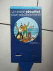PLV POUR FLYER PUBLICITAIRE TINTIN GRAND CONCOURS 2003 / 36,5 x 20 cm