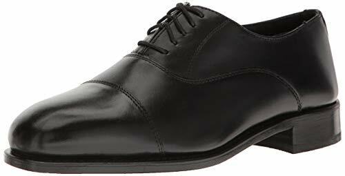 Cap Toe Oxford Black shoes Leather 