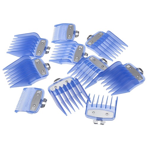 10Pcs Professional Hair Clipper Clip Guides Limit Combs Guards 1.5-25mm For WAHL - Picture 4 of 9