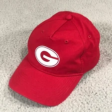 Georgia Bulldogs Baseball Hat Adult OSFM Adjustable Red Cap