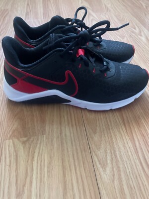 Preowned Nike Legend Essential 2 Black University Red size 6.5