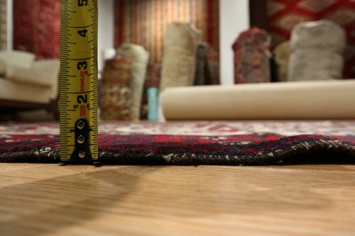 ESTATE 4x6 Circa 1960 Tribal Stunning Balouch Handmade knotted Wool RUG 582383 - Picture 12 of 12