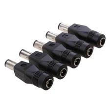 5.4mm Male to 5.5x2.1mm Female DC Plug Connector For HP