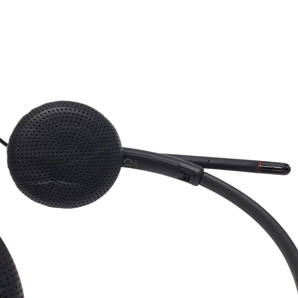 Plantronics 325T Dual Headset W/ Blackwire 300DA USB Adapter Lot of 10 E5710 - Image 4 of 4