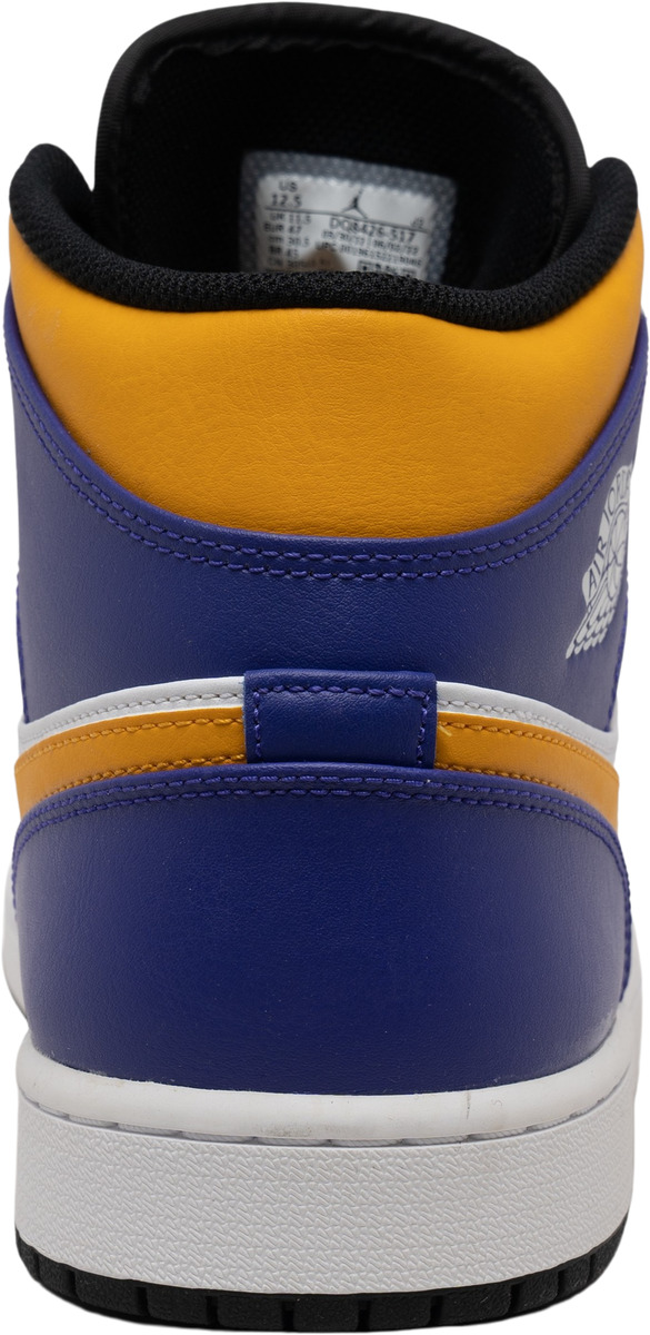 Air Jordan 1 Mid Lakers Colorway Release