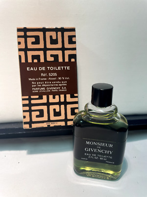 Vintage Givenchy Monsieur De Givenchy Eau De Toilette 60ml Ref