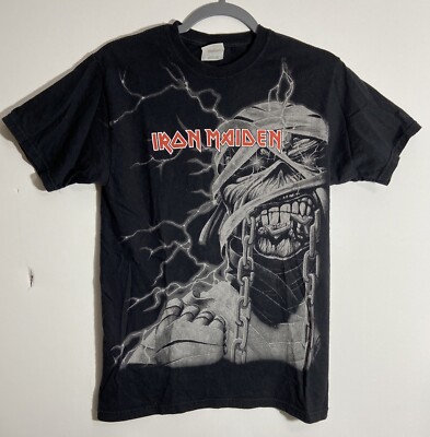 Iron Maiden Powerslave Egypt Tour T-Shirt - Official Licensed Band Tee In Heather Grey - Men's Size XL - View #6