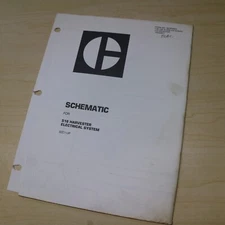 CAT 518 HARVESTER Skidder Electrical Schematic manual service system shop repair