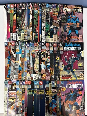 Deathstroke The Terminator #1-60 Lot Run Set DC Comics 1994 (missing Only 5)