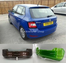 STOßSTANGE HINTEN LACKIERT IN WUNSCHFARBE NEU für Skoda Fabia NJ 2018-2021