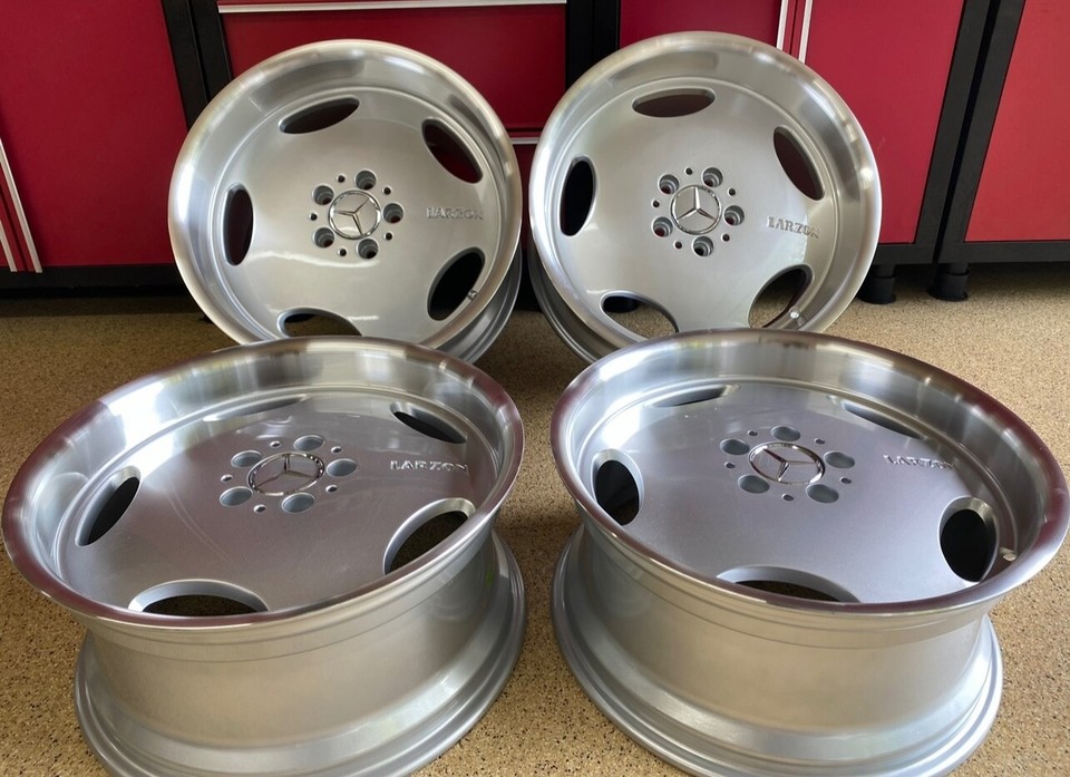 MERCEDES DEEP DISH 18 INCH MONOBLOCK RIMS SET4 NEW FITS SL500 SL55 ...