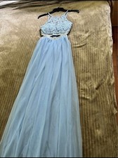 Light Blue Prom Dress Xs-S Worn Only Once