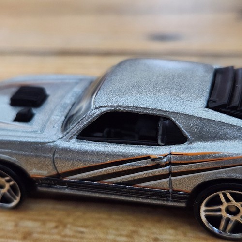 Vintage 1997 Hot Wheels MUSTANG MACH 1 Silver Classic Original Loose - Picture 9 of 10