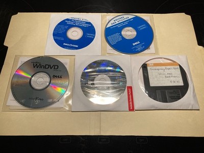 Windows2000 CD ２枚組 Microsoft Windows 2000 Professional OEM / DELL w/ 2x Product Keys