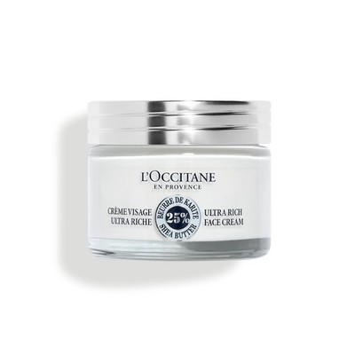 L'OCCITANE - Shea (Karité) Ultra Rich Face Cream - 50 ml (1er Pack), weiß 