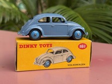 Dinky Toys 181 VOLKSWAGEN coccinelle Beetle Käfer Neuf boite Mint Original box