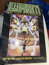 Illuminati The Game Of Conspiracy 1st Ed. Ste...