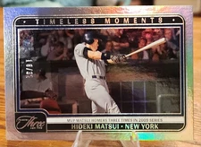2025 Panini Three and Two Hideki Matsui Timeless Moments 18/32 New York Yankees