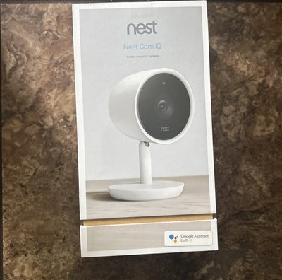 Nest Cam IQ Indoor Smart Home Security Camera NC3100US 1080p HD Video Sealed New