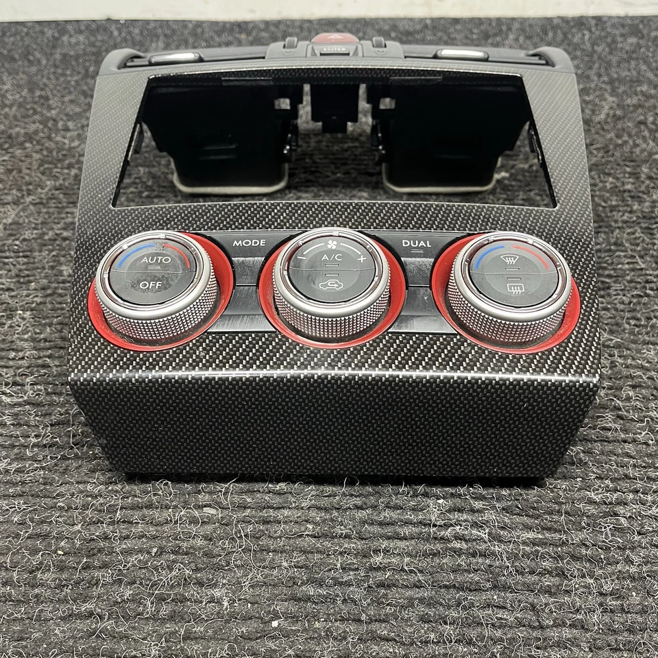 ☑️ 2015-19 Subaru WRX STI HVAC Controller Climate Control Panel Navigation Bezel - Image 2 of 4