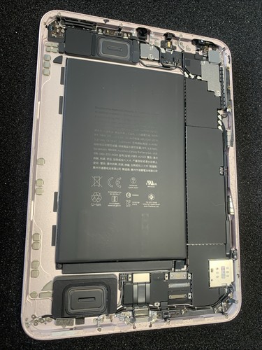 For Apple iPad Mini 6th 4G A2568 Back Housing Frame w/Battery Flex ...
