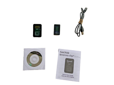 SanDisk Sansa Clip+ Black ( 8 GB ) Digital Media Player, bundled