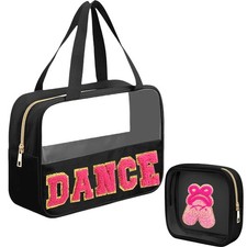 Kovewon 2 Pcs Chenille Letter Bags for Dance Recital Gifts Small Ballet Dance...