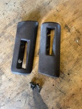 Te72 1981 Toyota Corolla Liftback Front Seat Seatbelt Trim With Hardware