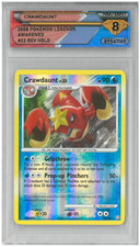 2008 Pokémon Legends Awakened CRAWDAUNT #22/146 Reverse Holo 💎 DSG 8 NM/Mint