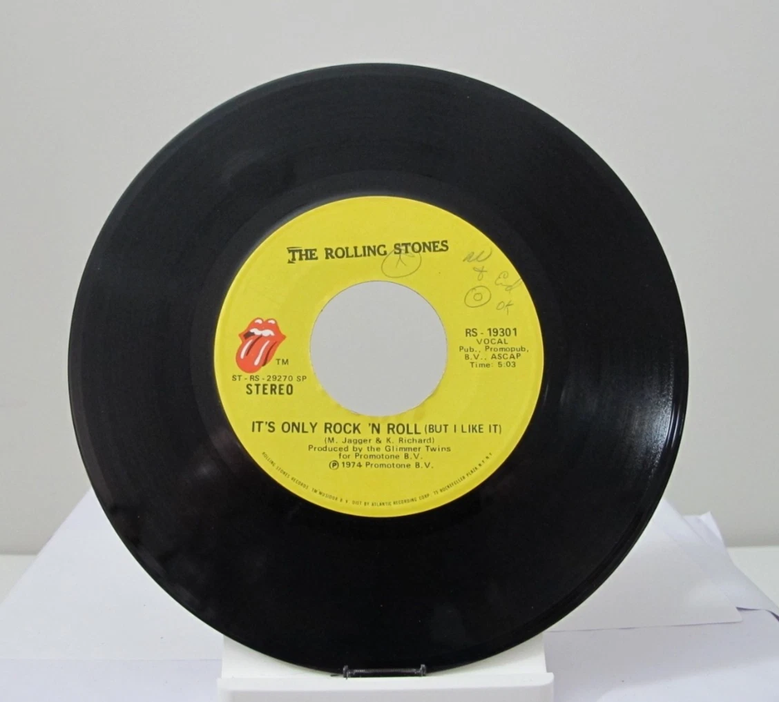 The Rolling Stones Rock Etched Vinyl Records for sale | eBay
