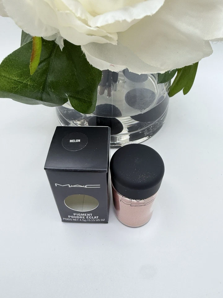 MAC Pigment Color Powder MELON .15 oz / 4.5 g NEW IN BOX - Image 2 of 2