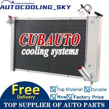 3-ROWS RADIATOR+SHROUD+FAN+RELAY FOR 1969-1972 1971 1970 CHEVY CORVETTE 5.7L V8.