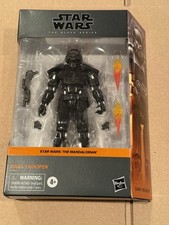 Star Wars 6  Black Series DARK TROOPER F4066 The Mandalorian New Sealed Hasbro