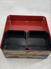 Vintage Wooden Japanese Lacquerware Chataku Teacup Saucer Set Of 5 In Green Box — photo 2