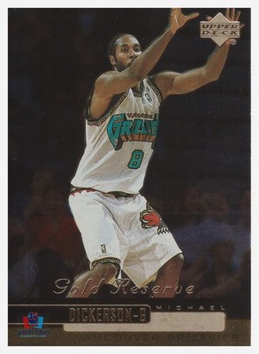 2000 Upper Deck Gold Reserve Michael Dickerson #226