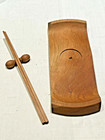 Vintage Handmade USA  Wooden Sushi Serving Tray Set w/ Chopsticks & Rests — photo 2