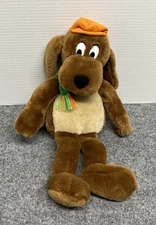 Kohls Cares 1Go Do Go Dog 17" Plush Orange Green Hat Scarf Stuffed Animal
