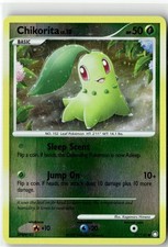 Chikorita Common Mysterious Treasures 77/123 Reverse Holo MP on eBay