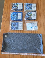 Set of 6 Mission Cooling Neck Gaiters Face/Neck Cover Adjustable - New
