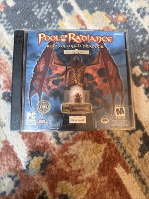 Pool of Radiance Ruins of Myth Drannor Dungeons & Dragons PC CD-Rom - T320