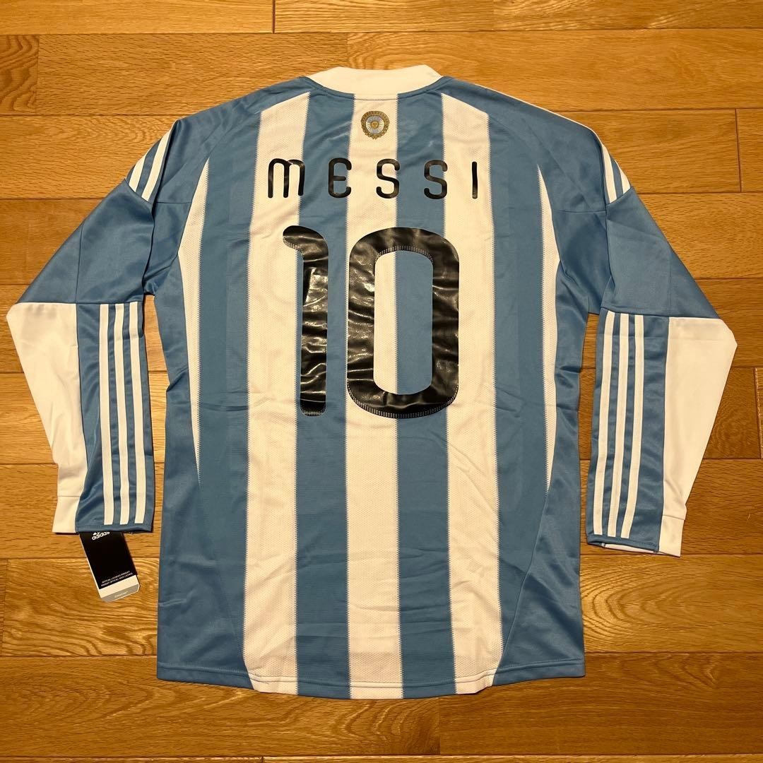 Argentina 2010 Messi Long Sleeve Jersey Vintage Size M Unused From Japan